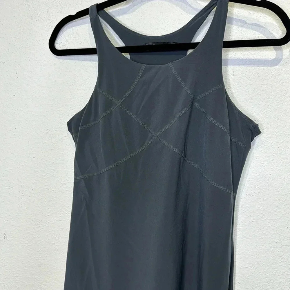 Prana Small casual athletic Barton gray dress - Picture 6 of 8